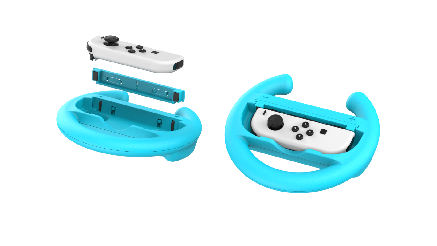 Honcam Switch2 Gaming Steering Racing Wheel 2 Pack for Nintendo Switch2